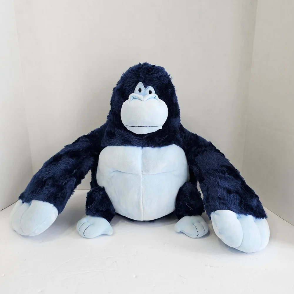 Giggle Scape Blue Gorilla Plush Toy
